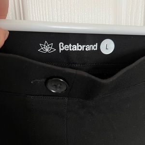Black Betabrand Pants - Size Women’s Large Tall